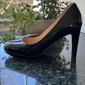 Cole Haan Black Patent Leather Pump with Nike Air